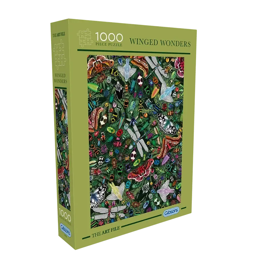 Winged Wonders 1000 Piece Jigsaw Puzzle Gibsons