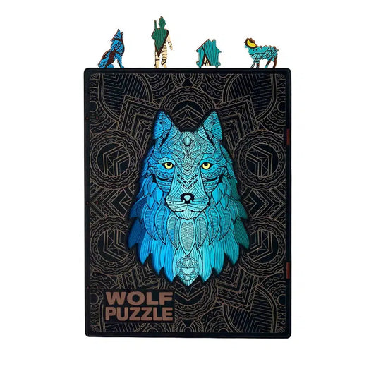Wolf 250 Piece Wooden Jigsaw Puzzle Geek Toys