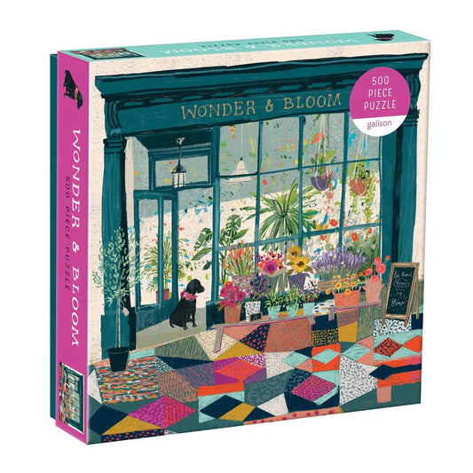 Wonder & Bloom 500 Piece Jigsaw Puzzle Galison