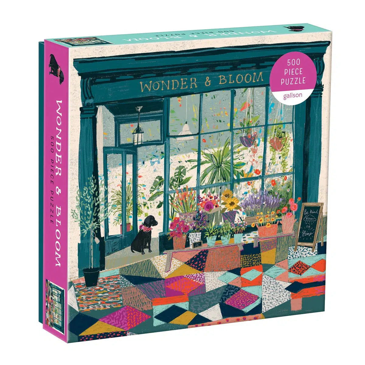 Wonder & Bloom 500 Piece Jigsaw Puzzle Galison