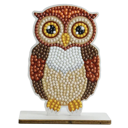 Woodland Owl Crystal Art Fantasy Buddies Kit Craft Buddy