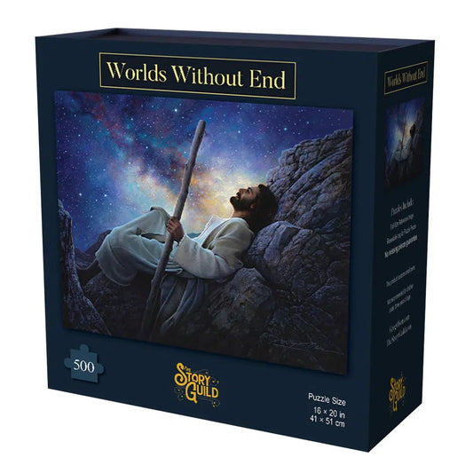 Words Without End 500 Piece Jigsaw Puzzle Story Guild