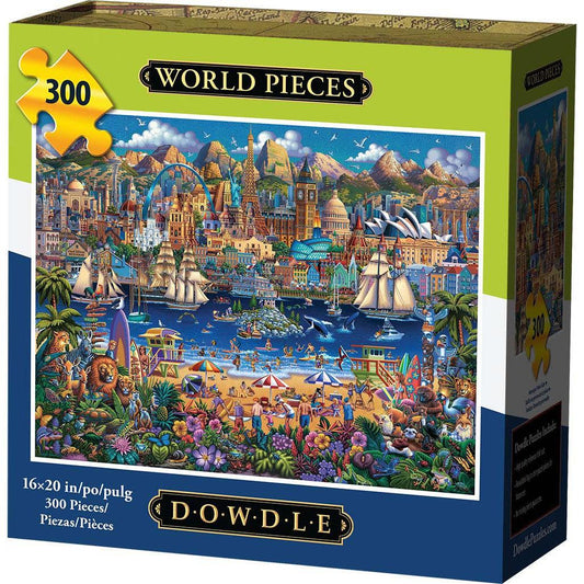 World Pieces 300 Piece Jigsaw Puzzle Dowdle