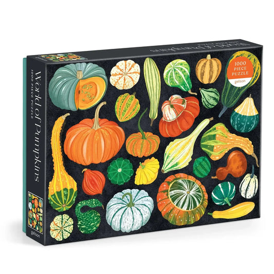 World of Pumpkins 1000 Piece Jigsaw Puzzle Galison