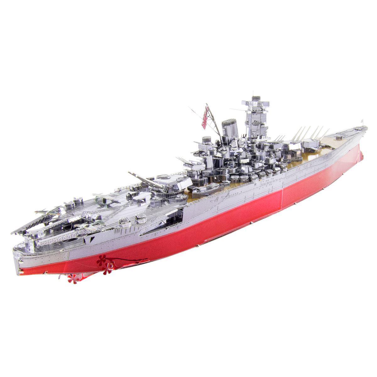 Yamato Battleship Premium 3D Steel Model Kit Metal Earth