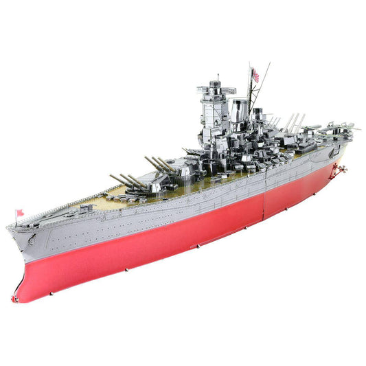 Yamato Battleship Premium 3D Steel Model Kit Metal Earth
