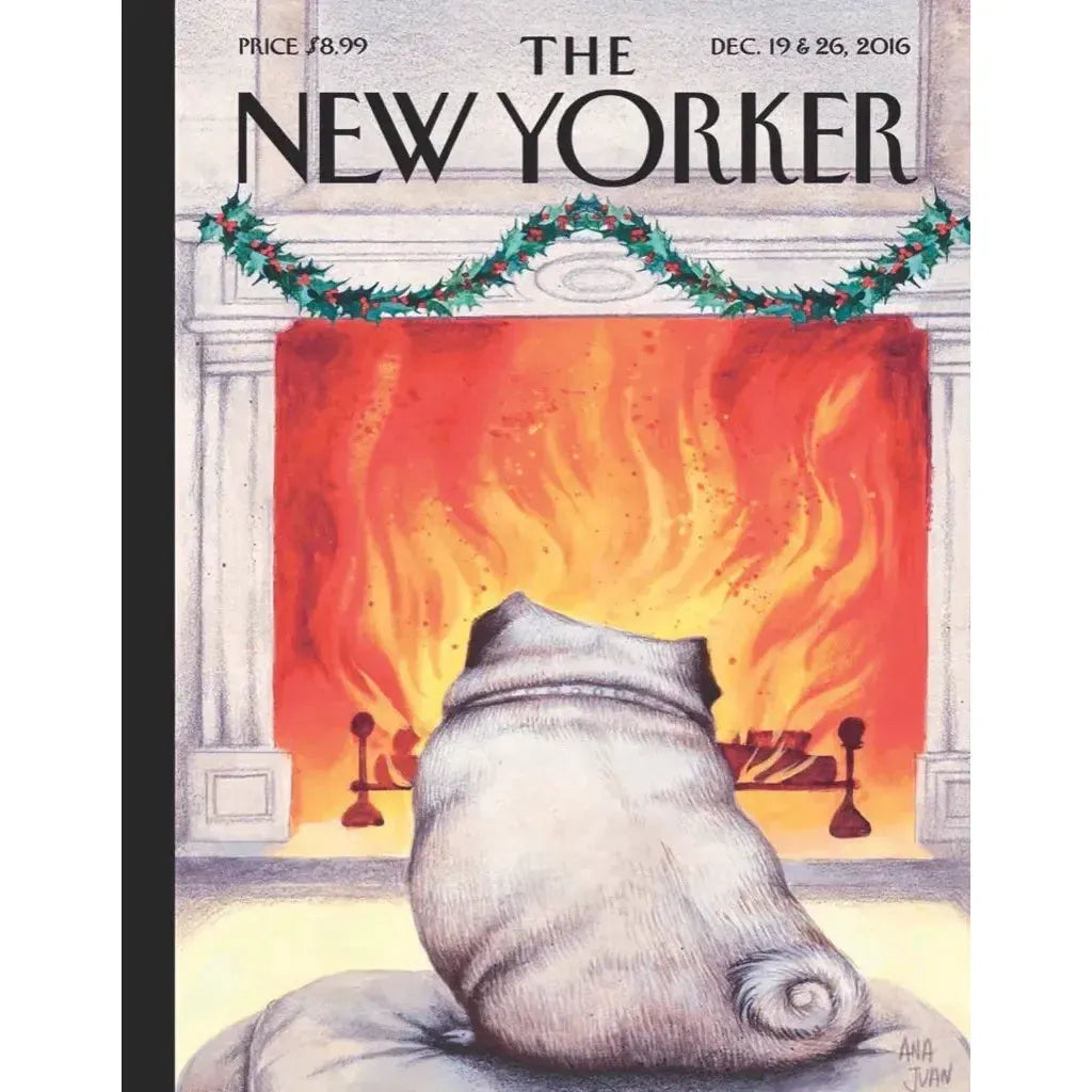 Yule Dog The New Yorker 100 Piece Mini Jigsaw Puzzle NYPC