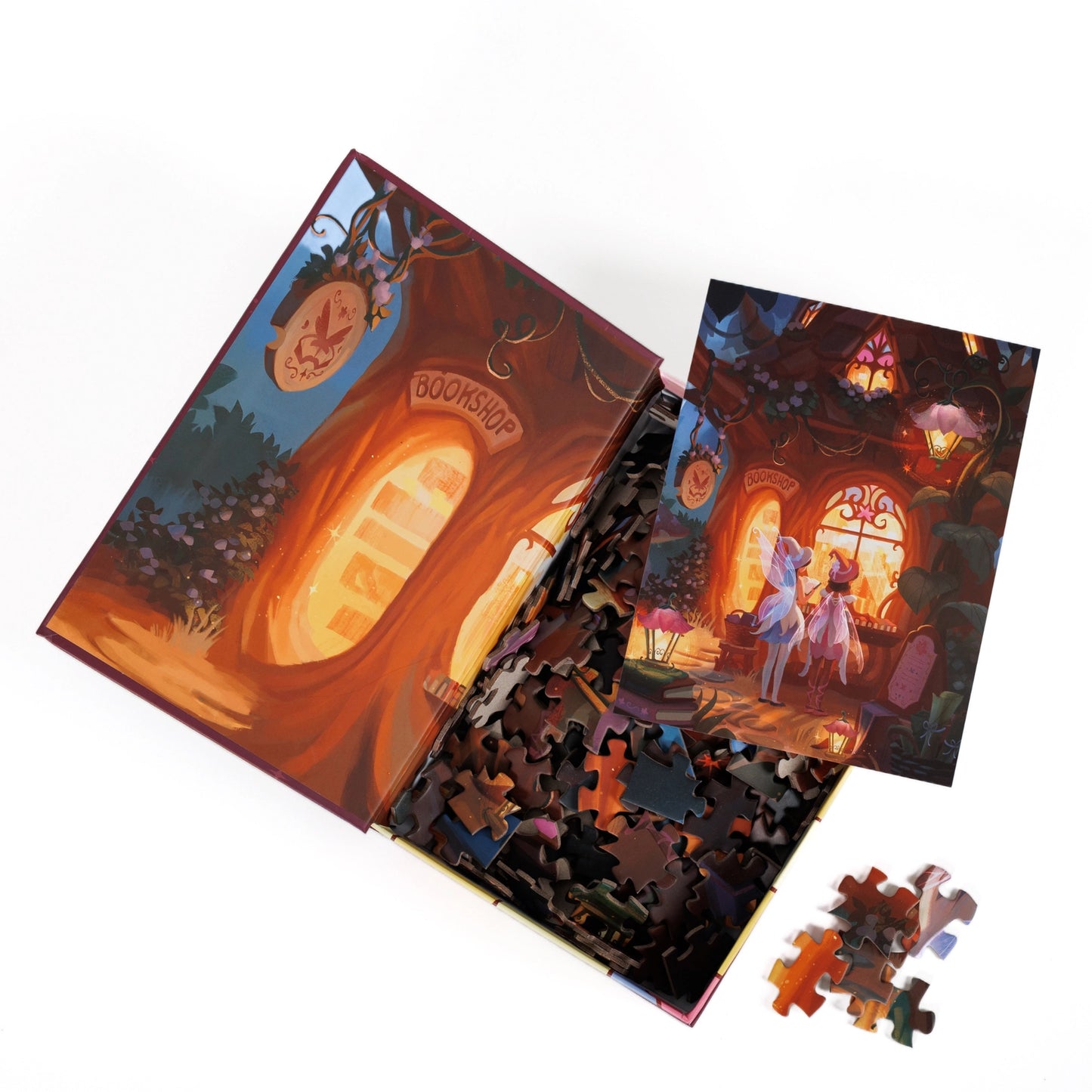 The Fairytale Bookshop by Maxine Vee 250 Piece Jigsaw Puzzle KOT