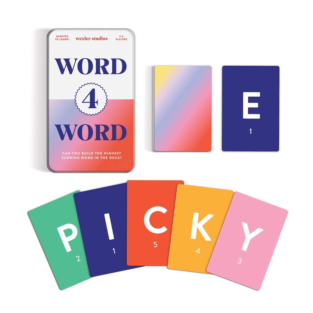 Word 4 Word -Vocabulary Card Game - Galison