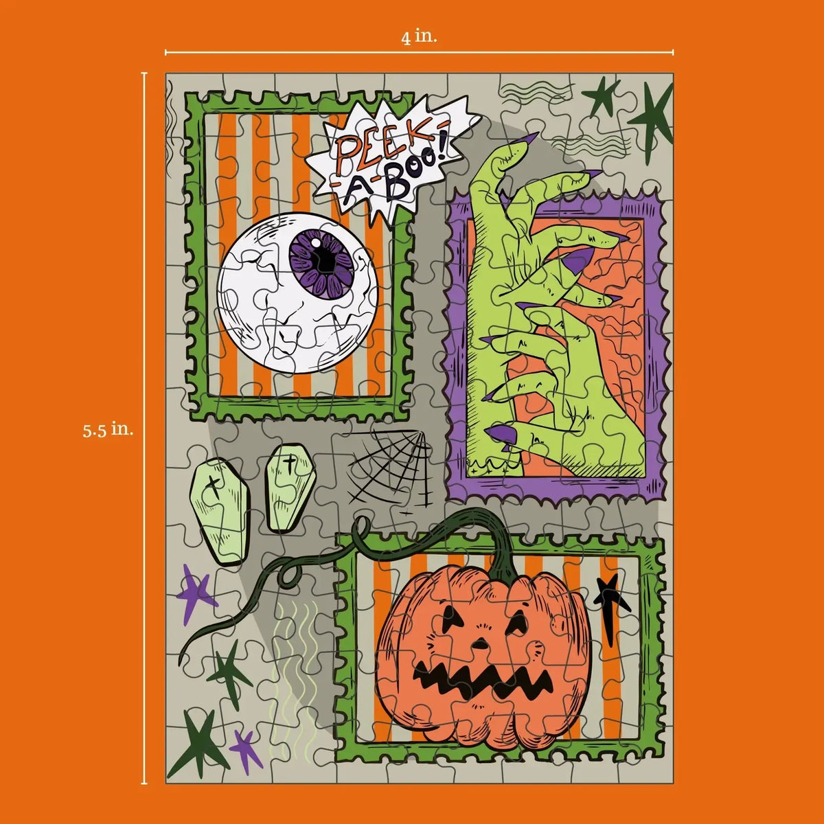 Peek-A-Boo 99 Piece Mini Jigsaw Puzzle Puzzledly