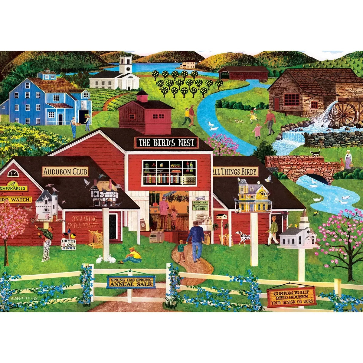 The Bird's Nest Americana 500 Piece Jigsaw Puzzle MasterPieces