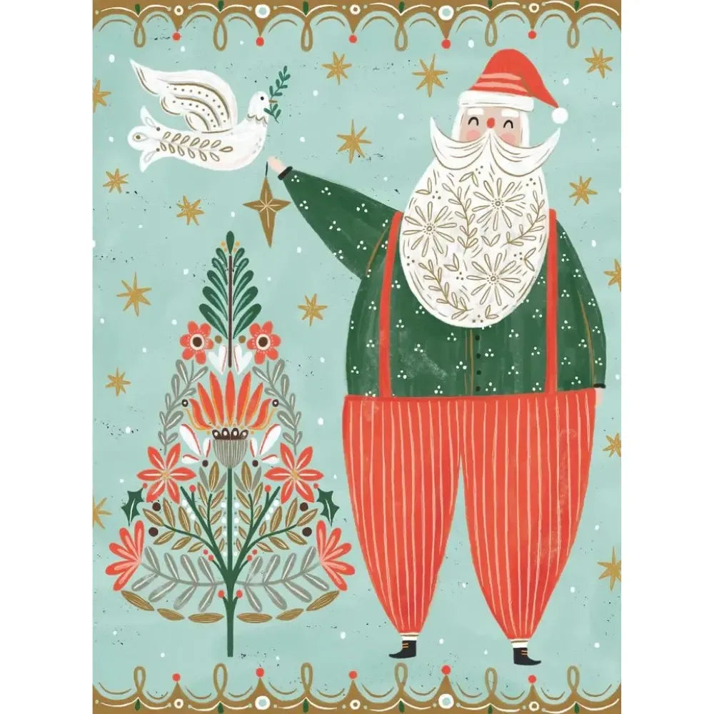 Father Christmas 1000 Piece Jigsaw Puzzle PuzzleFolk