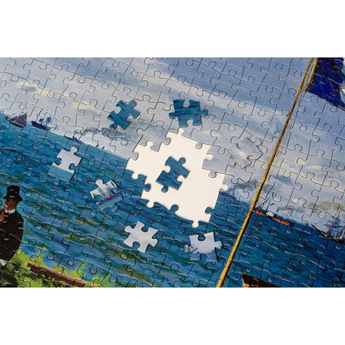 Garden At Sainte-Adresse by Monet 1000 Piece Jigsaw Puzzle TIAD