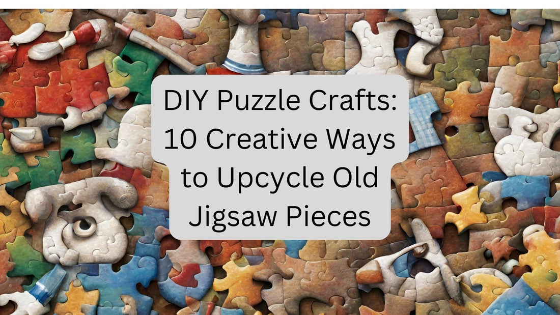 DIY Puzzle Crafts: 10 Creative Ways to Upcycle Old Jigsaw Pieces ...