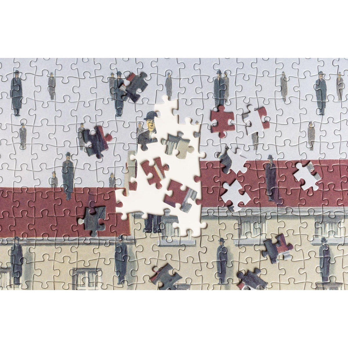Golconda by René Magritte 1000 Piece Jigsaw Puzzle TIAD