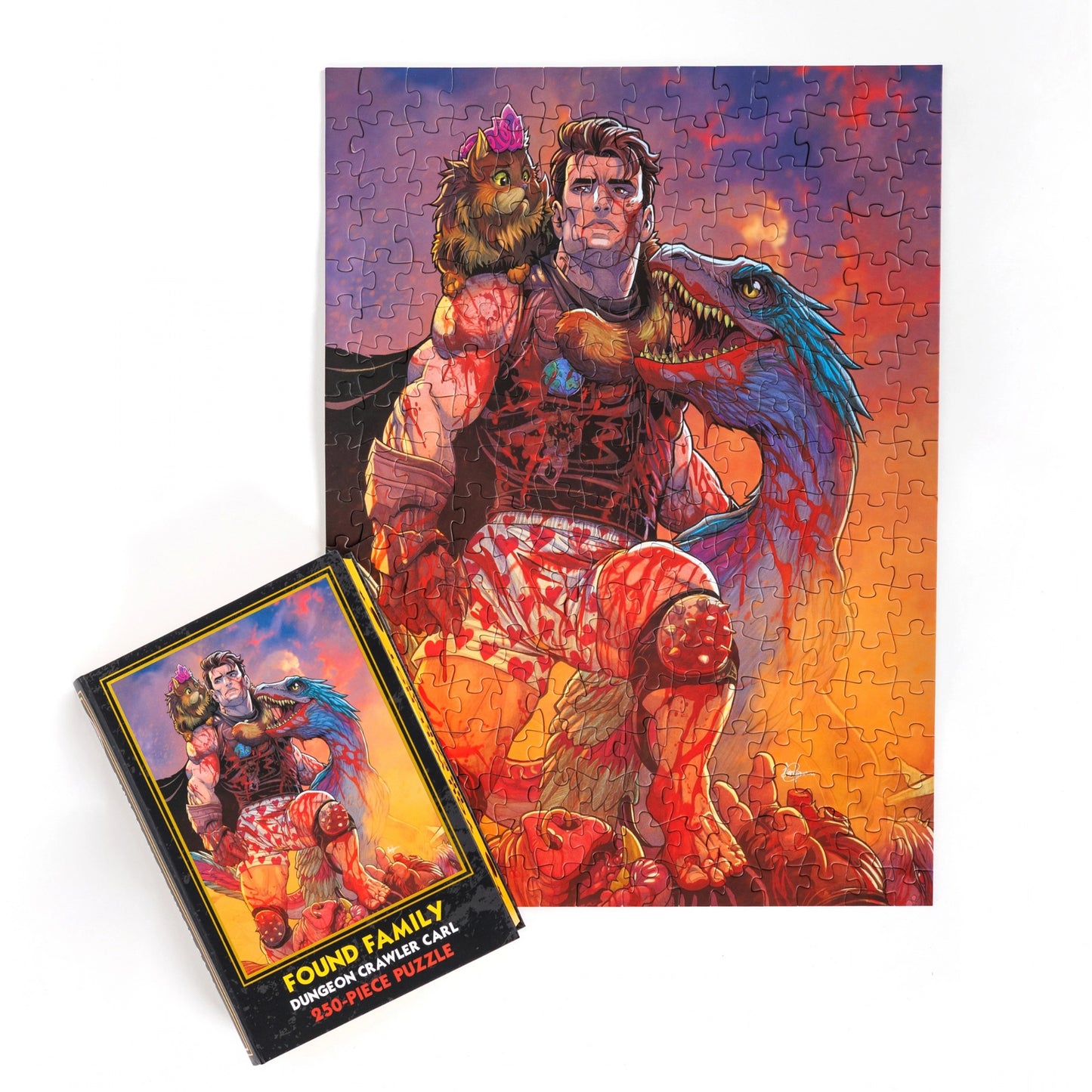 Found Family - Dungeon Crawler Carl 250 Piece Jigsaw Puzzle KOT