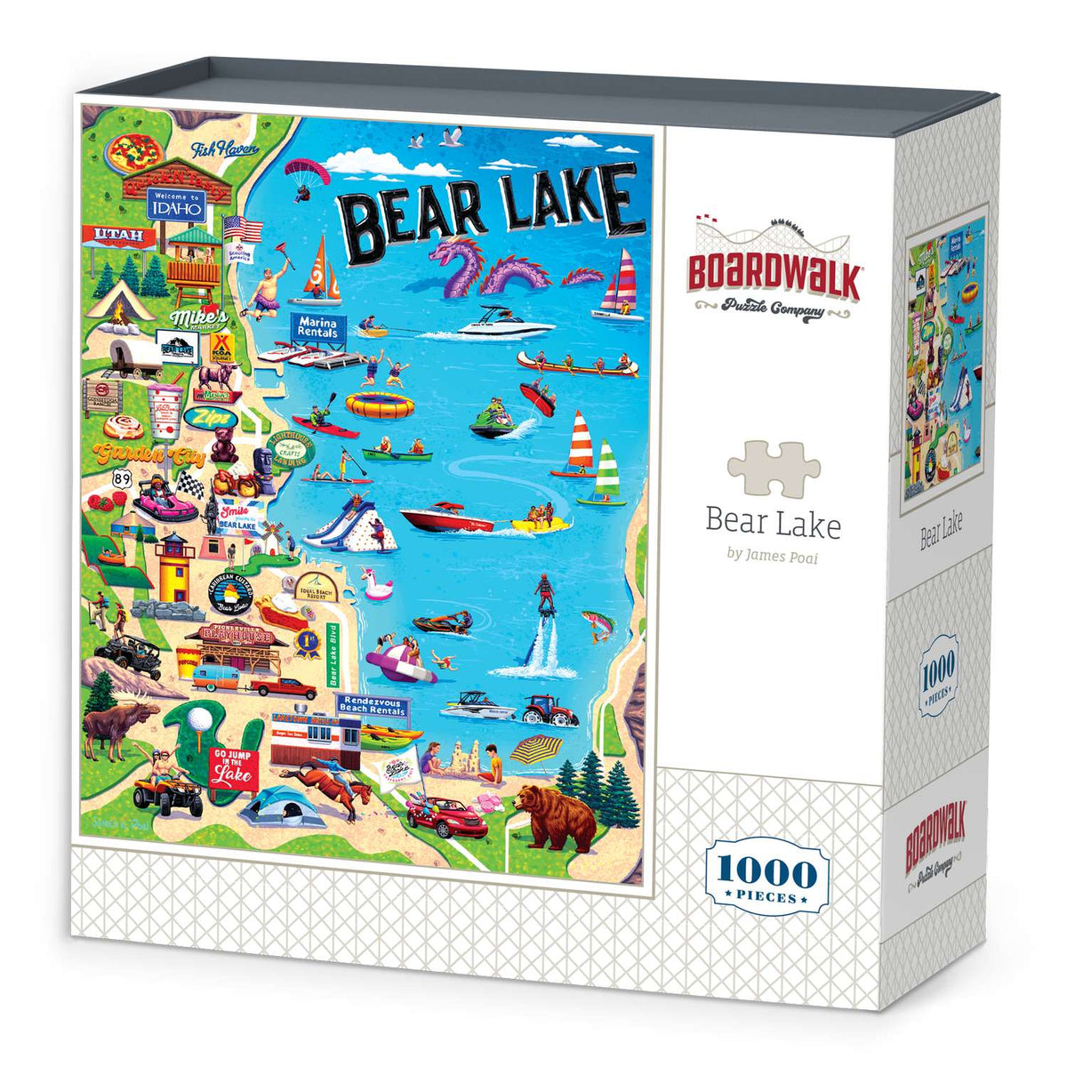 Bear Lake 1000 Piece Jigsaw Puzzle Boardwalk