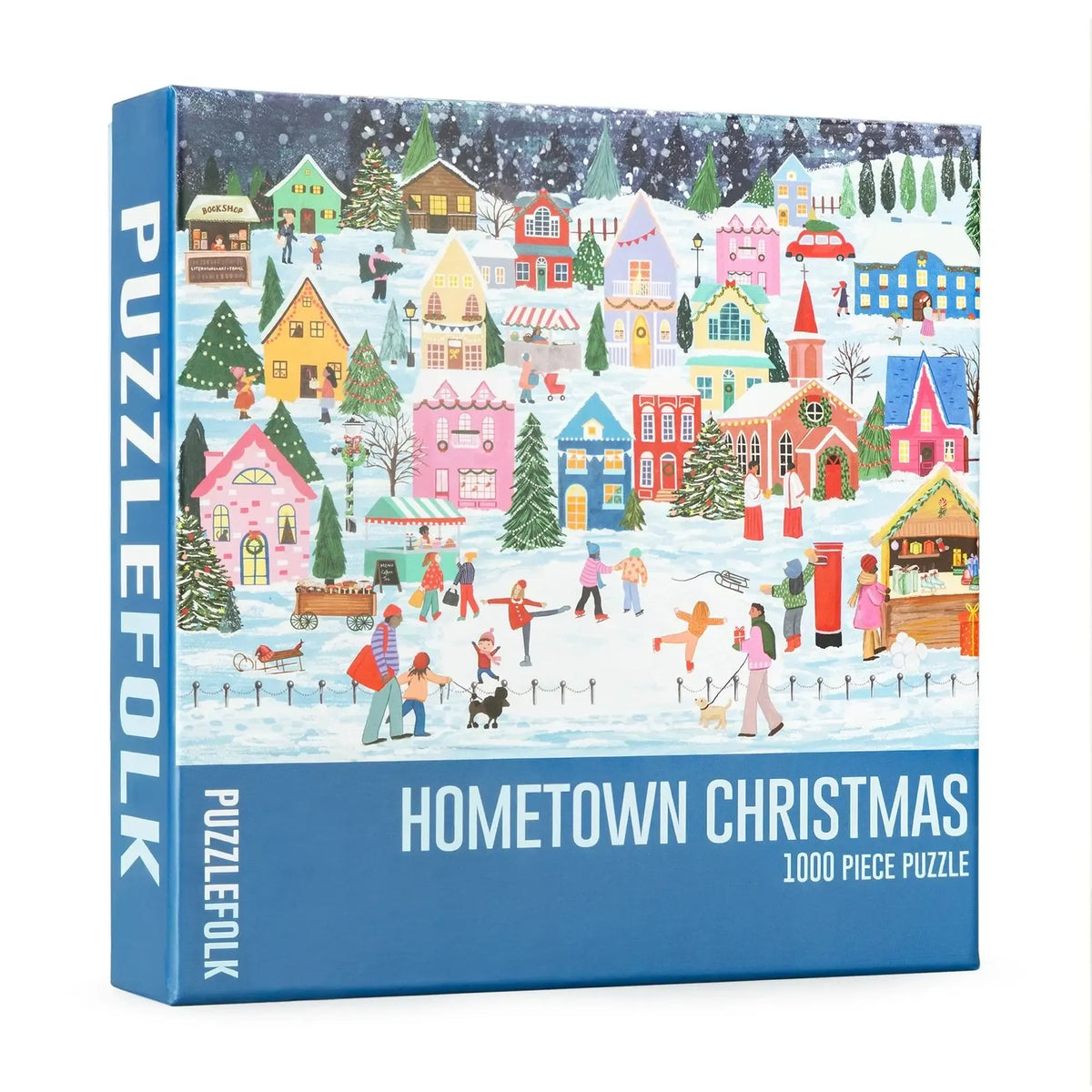 Hometown Christmas 1000 Piece Jigsaw Puzzle PuzzleFolk