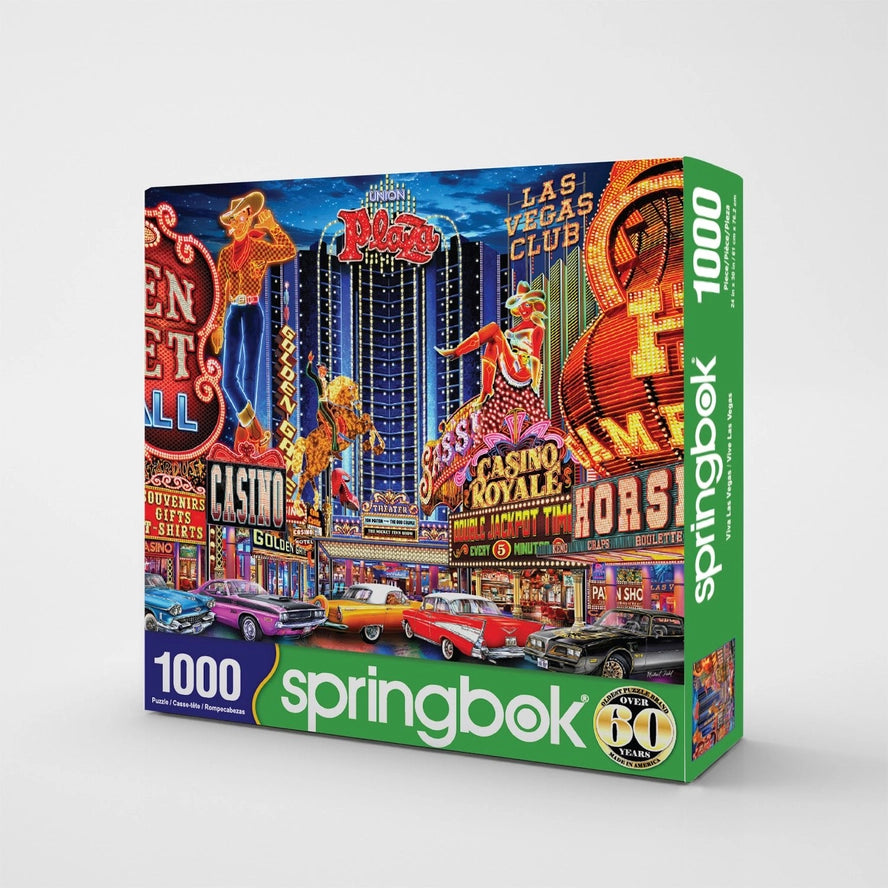 Viva Las Vegas 1000 Piece Jigsaw Puzzle Springbok