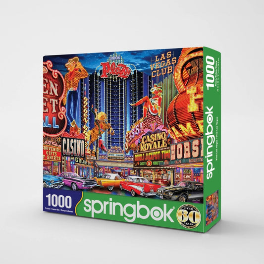 Viva Las Vegas 1000 Piece Jigsaw Puzzle Springbok