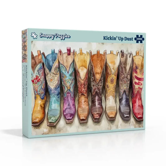 Kickin' Up Dust 1000 Piece Jigsaw Puzzle Snappy