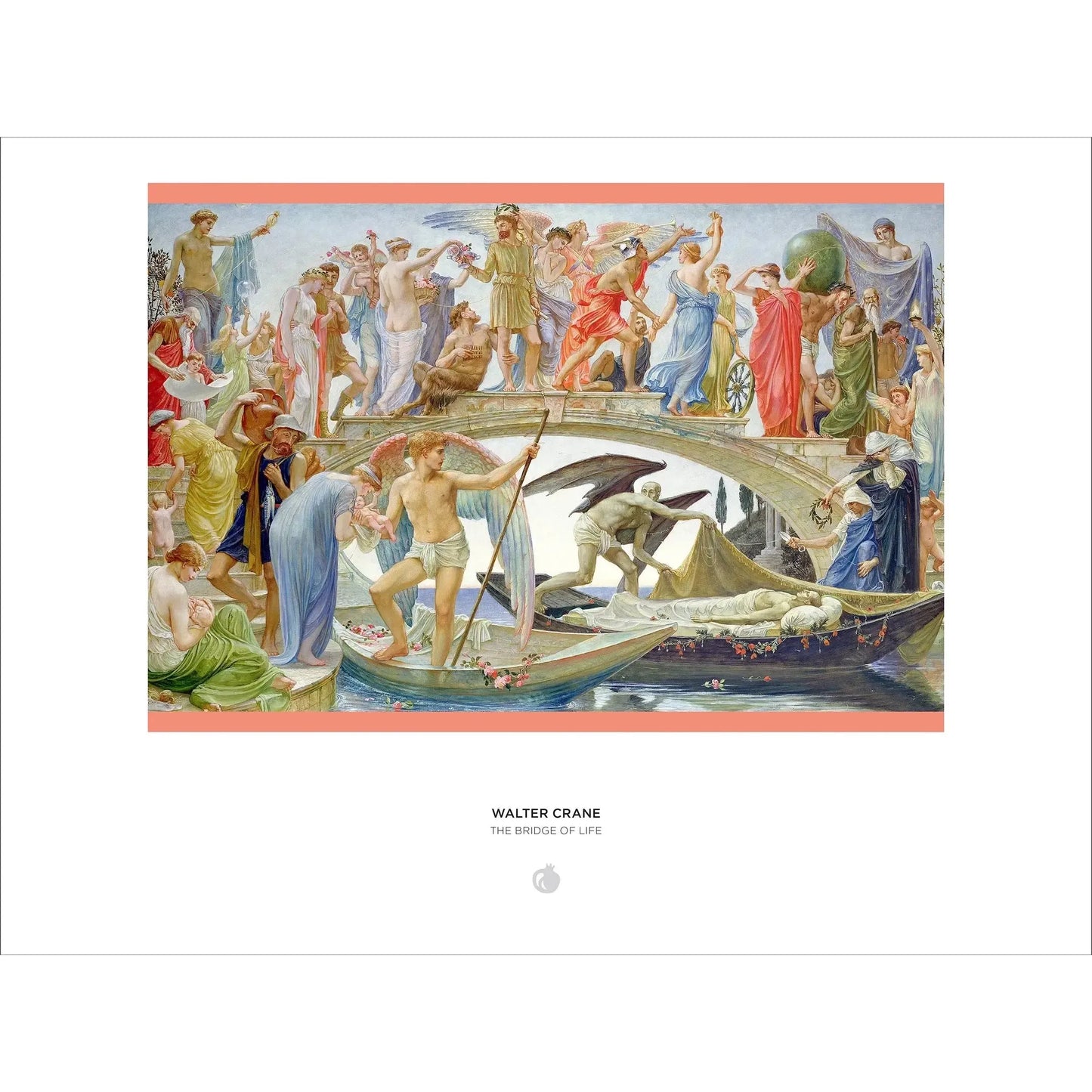 The Bridge of Life by Walter Crane 1000 Piece Jigsaw Puzzle Pomegranate