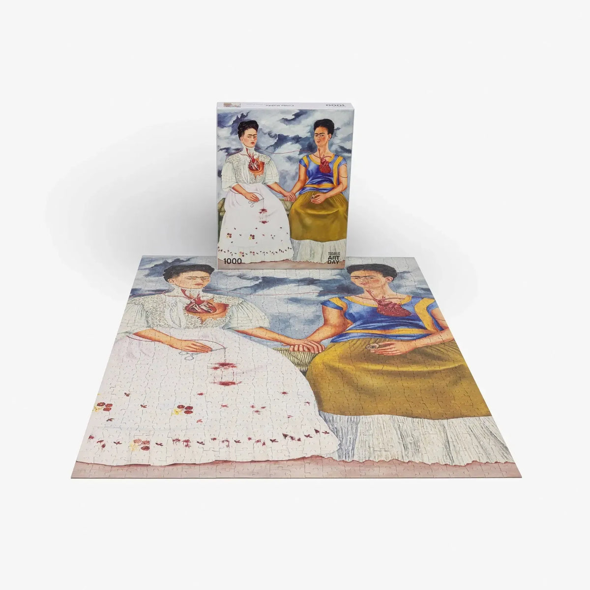 The Two Fridas by Frida Kahlo 1000 Piece Jigsaw Puzzle TIAD