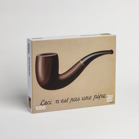This is Not a Pipe by René Magritte 1000 Piece Jigsaw Puzzle TIAD