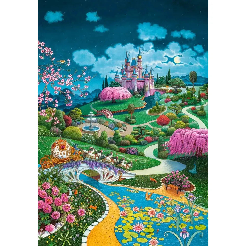 Cinderella's Castle 1000 Piece Jigsaw Puzzle Castorland