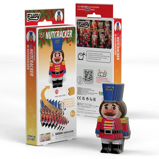 Nutcracker 3D Cardboard Model Kit Eugy