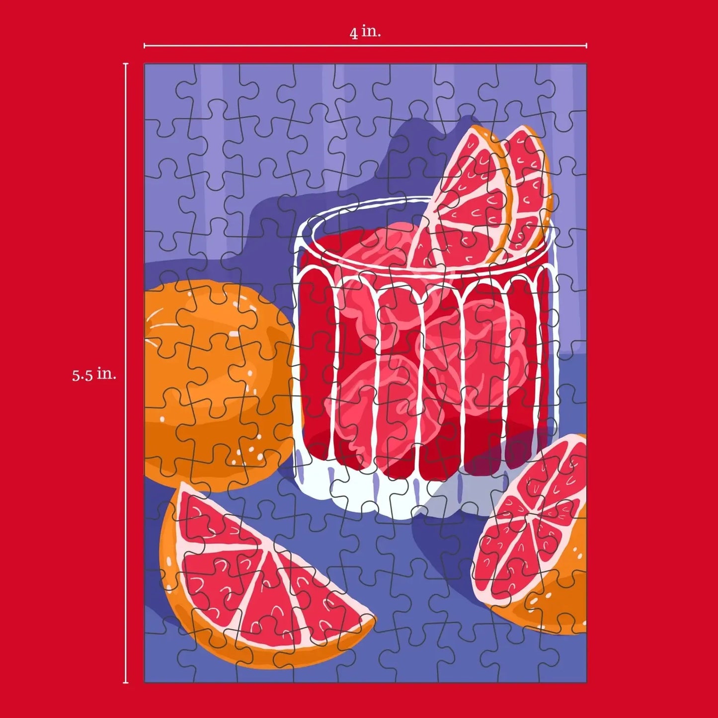 Negroni 99 Piece Mini Jigsaw Puzzle Puzzledly