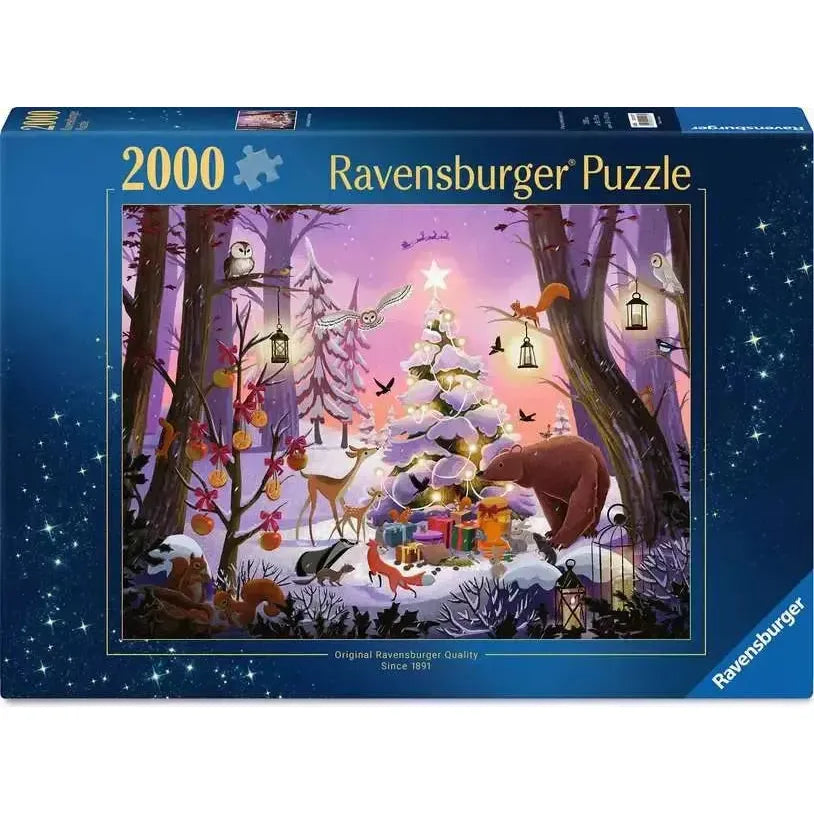 A Woodland Christmas 2000 Piece Jigsaw Puzzle Ravensburger