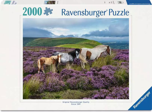 Wild Horses 2000 Piece Jigsaw Puzzle Ravensburger