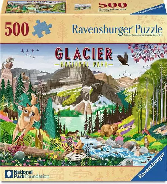 Glacier National Park 500 Piece Jigsaw Puzzle Ravensburger