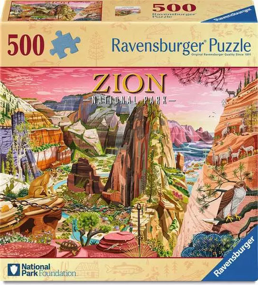 Zion National Park 500 Piece Jigsaw Puzzle Ravensburger