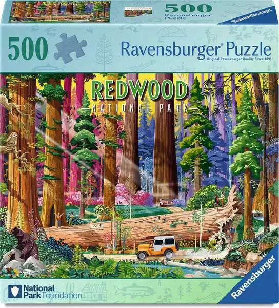 Redwood National Park 500 Piece Jigsaw Puzzle Ravensburger