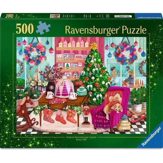 The Christmas Boutique 500 Piece Jigsaw Puzzle Ravensburger