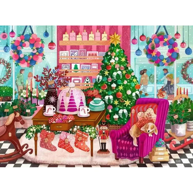 The Christmas Boutique 500 Piece Jigsaw Puzzle Ravensburger