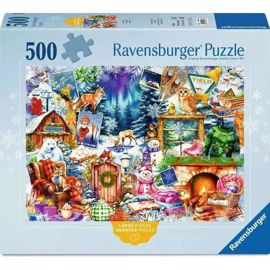 Winter Frost 500 Large Piece Jigsaw Puzzle Ravensburger