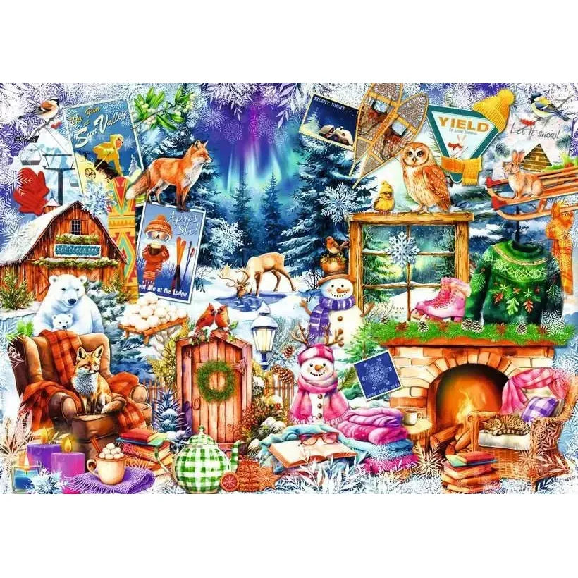 Winter Frost 500 Large Piece Jigsaw Puzzle Ravensburger