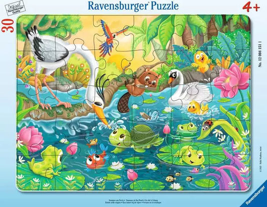 Summer at the Pond 30 Piece Tray Jigsaw Puzzle Ravensburger
