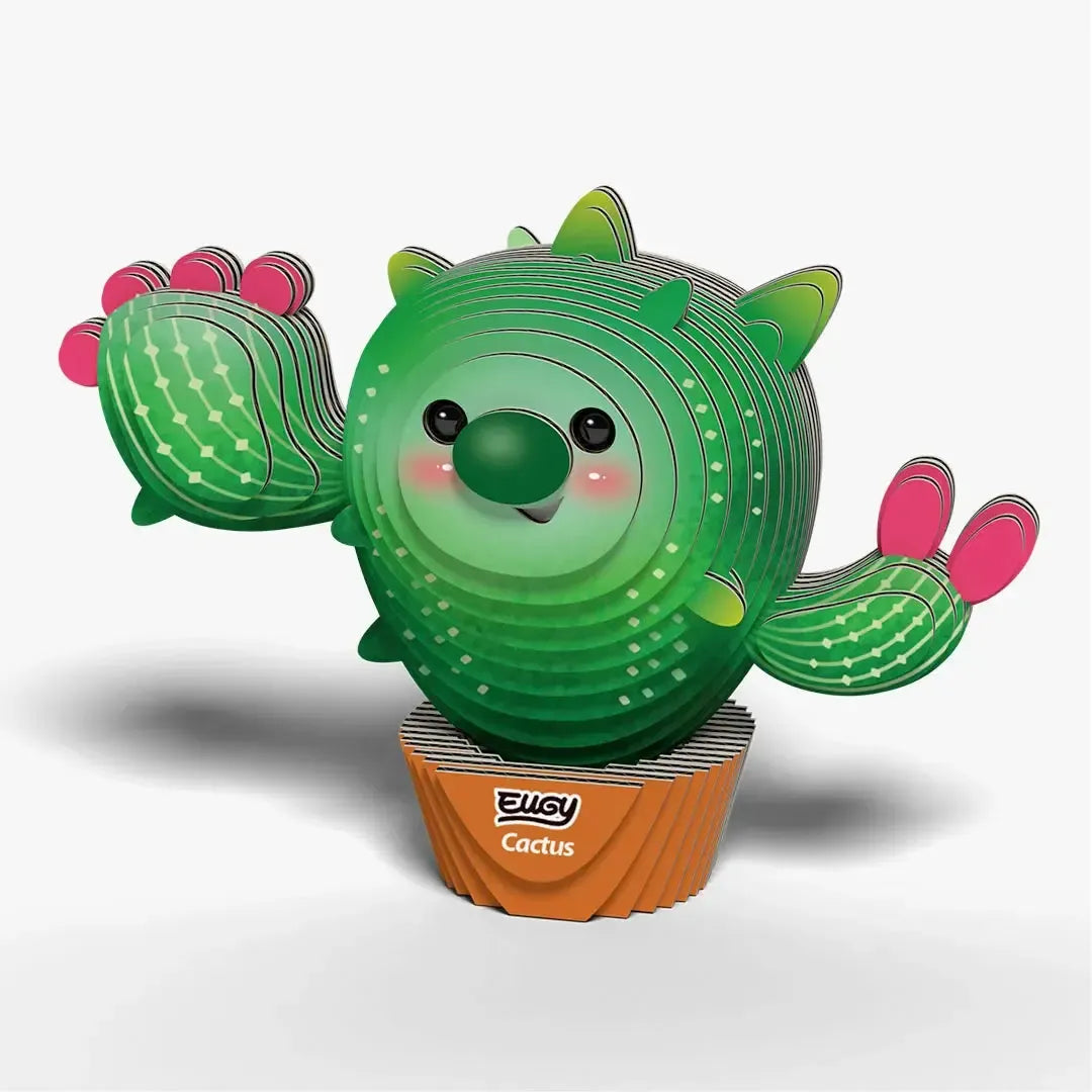 Cactus 3D Cardboard Model Kit Eugy
