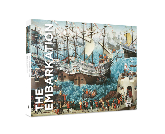 The Embarkation 1000 Piece Jigsaw Puzzle Pomegranate