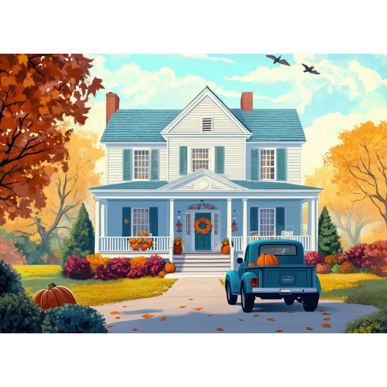 Pumpkin Spice Szn 1000 Piece Jigsaw Puzzle Snappy