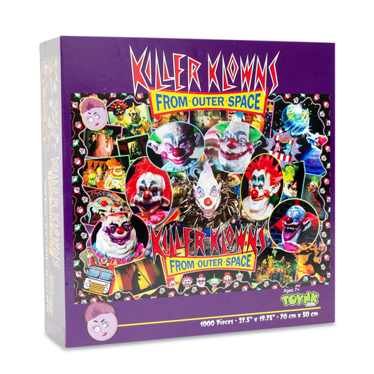 Killer Klowns form Outer Space 1000 Piece Jigsaw Puzzle Toynk