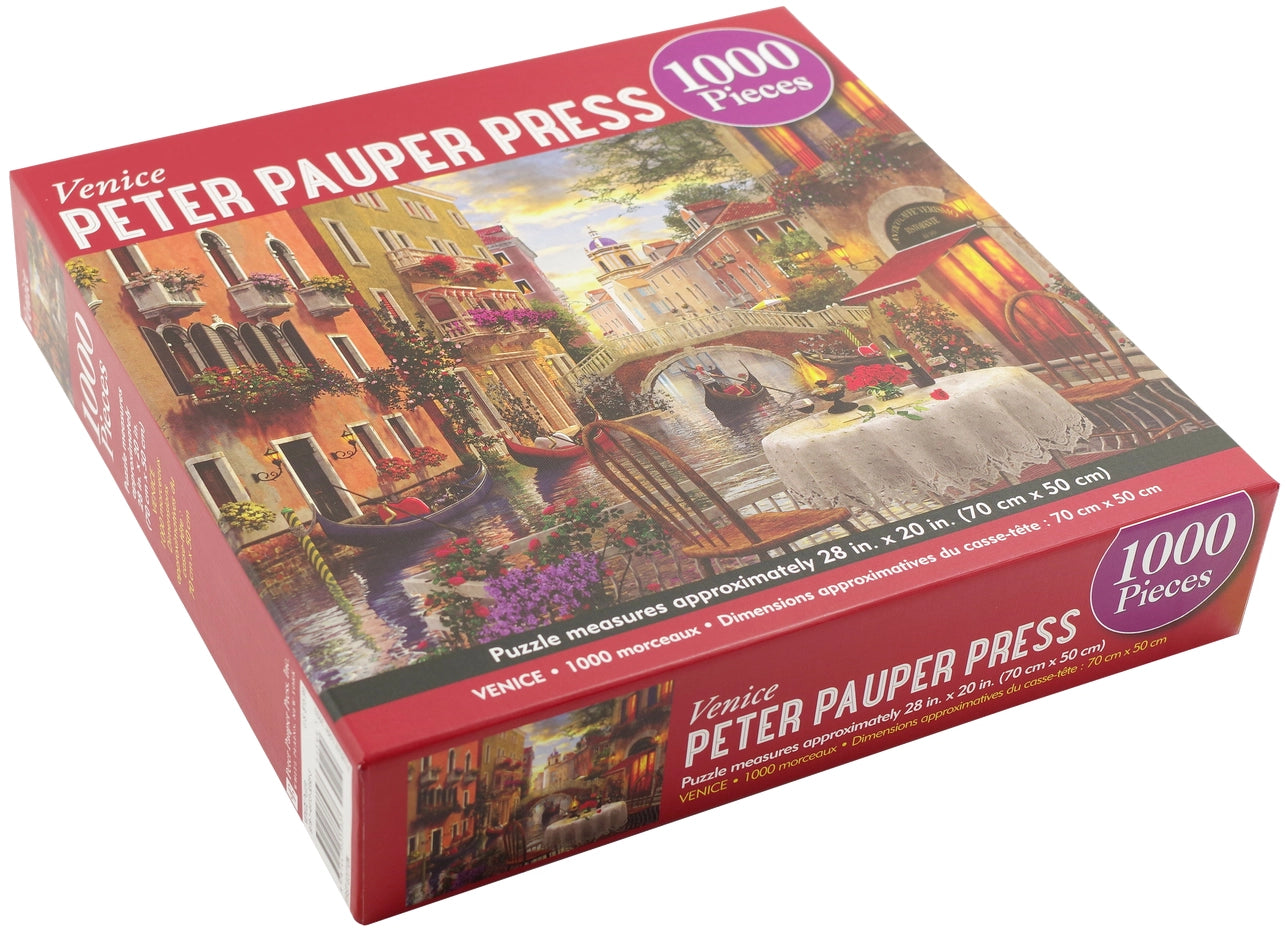 Venice 1000 Piece Jigsaw Puzzle Peter Pauper