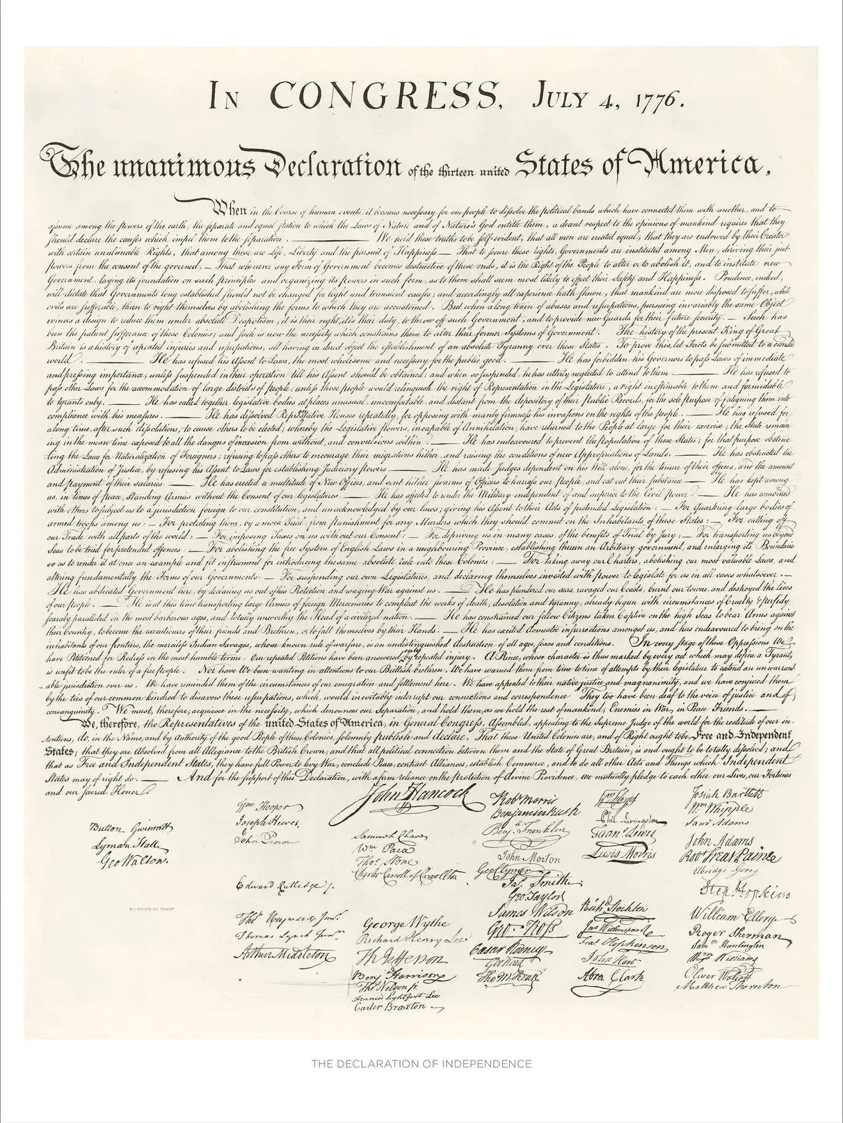 Map of DC & Declaration of Independence 1000 Piece Jigsaw Puzzle Pomegranate