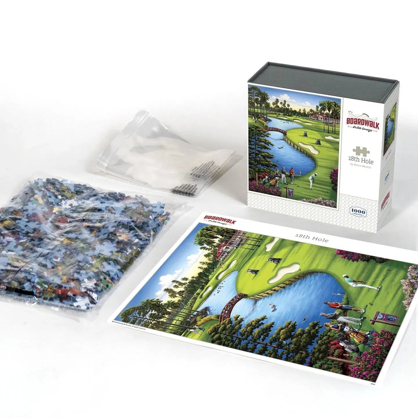 18th Hole 1000 Piece Jigsaw Puzzle Boardwalk