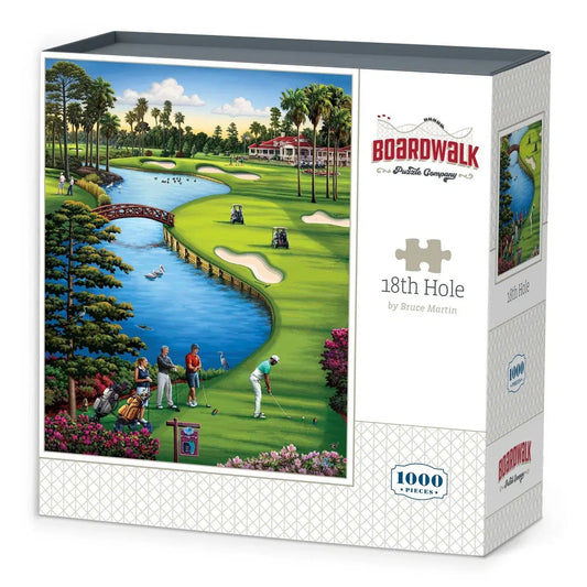 18th Hole 1000 Piece Jigsaw Puzzle Boardwalk