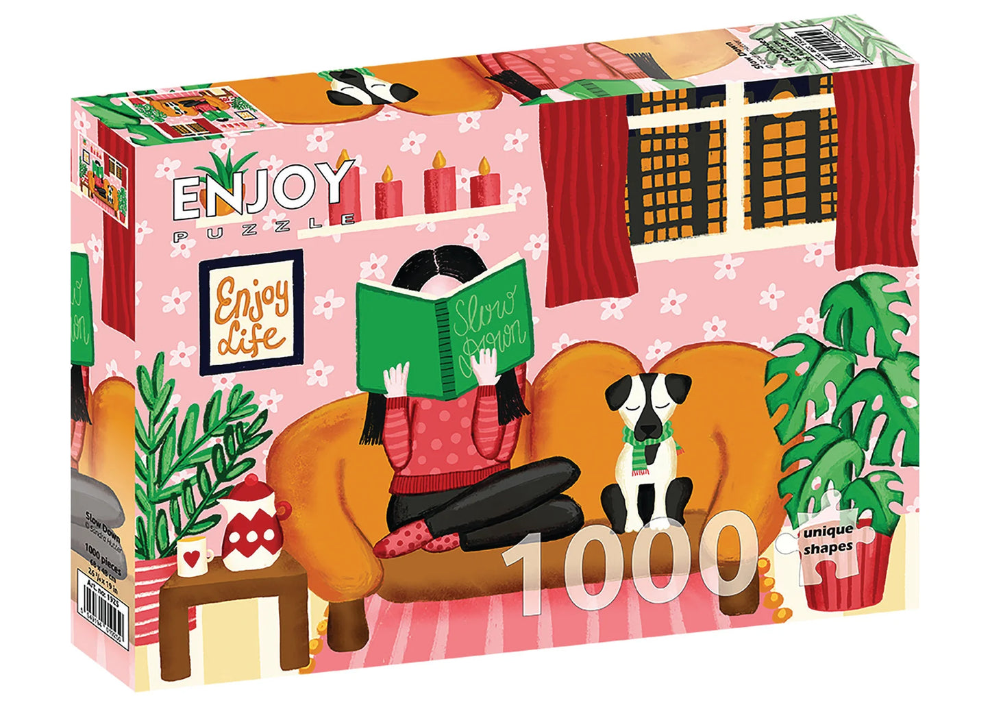 Slow Down 1000 Piece Jigsaw Puzzle Enjoy